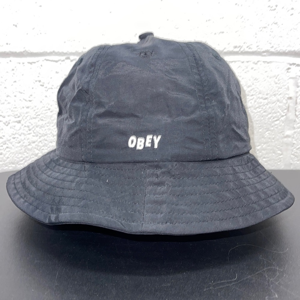 OBEY Frederick Black Bucket Hat 2 hats bundle